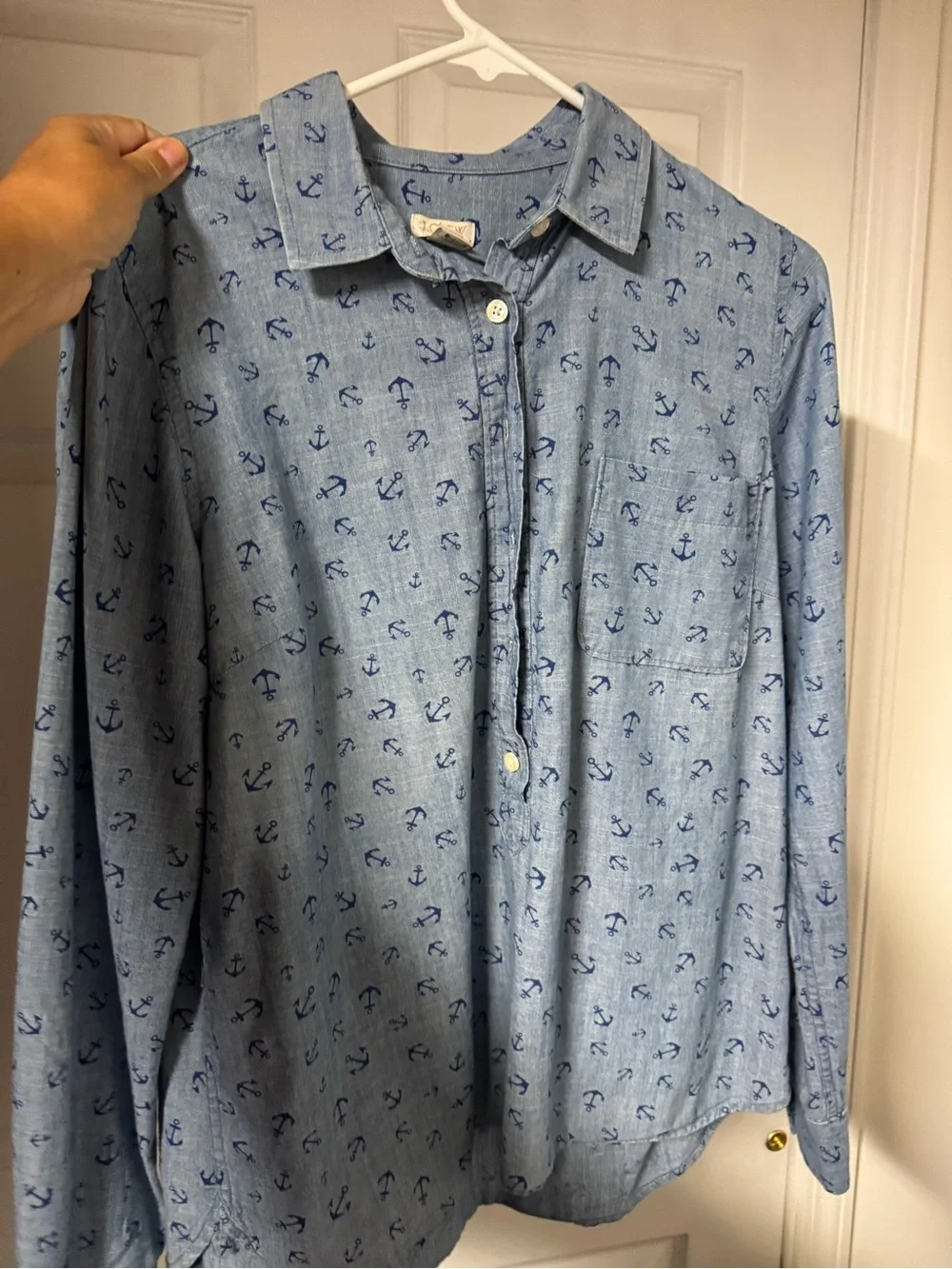 J. Crew light blue